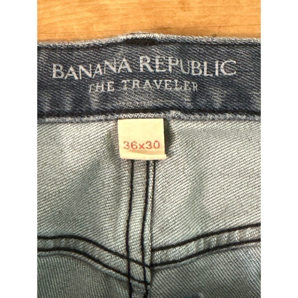 Banana Republic Jeans Men’s‎ 36x26  The Traveler Slim Hemmed - Picture 7 of 10
